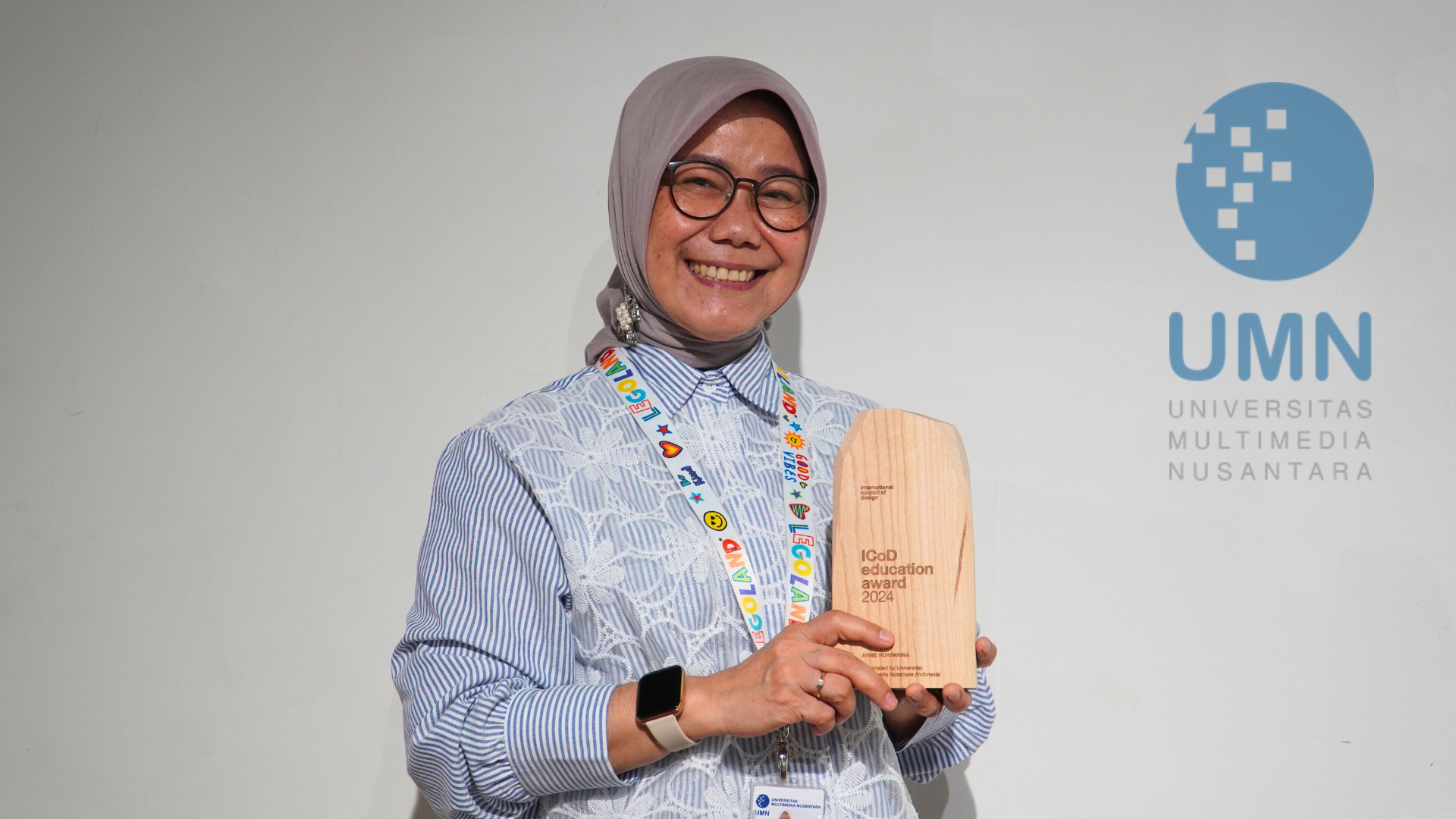 Dosen DKV UMN Penerima Penghargaan Education Award ICoD 2022-2024